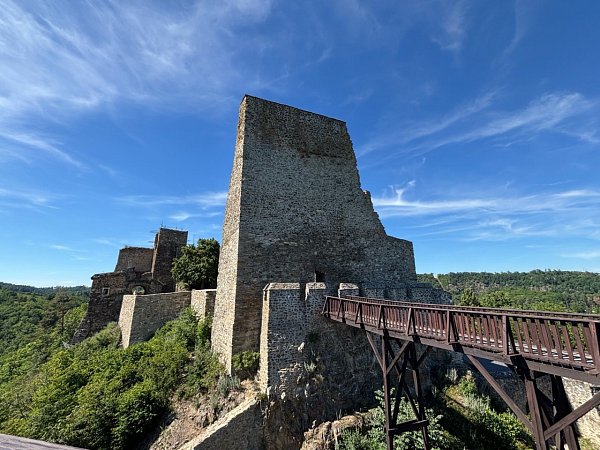 Cornštejn - zřícenina hradu