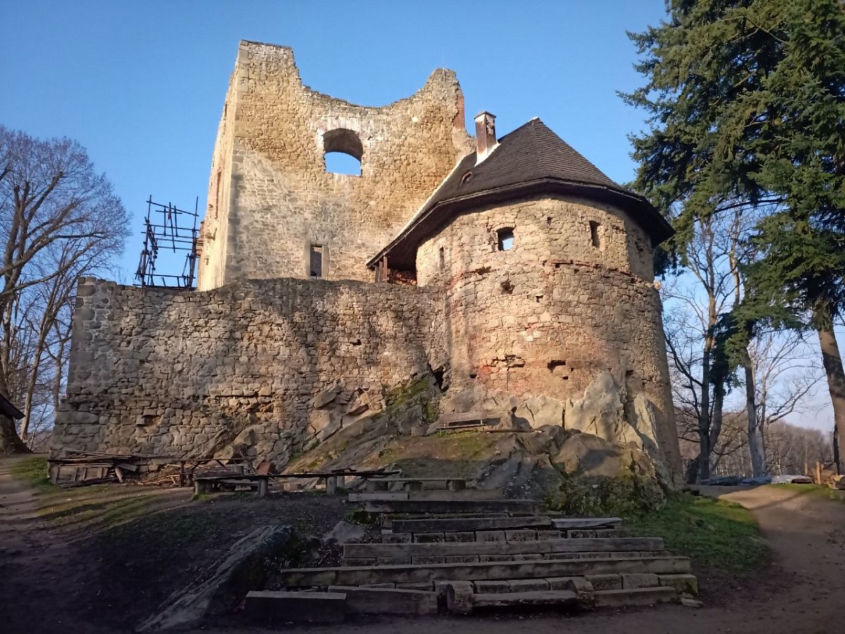 Cimburk - hrad (423 m)