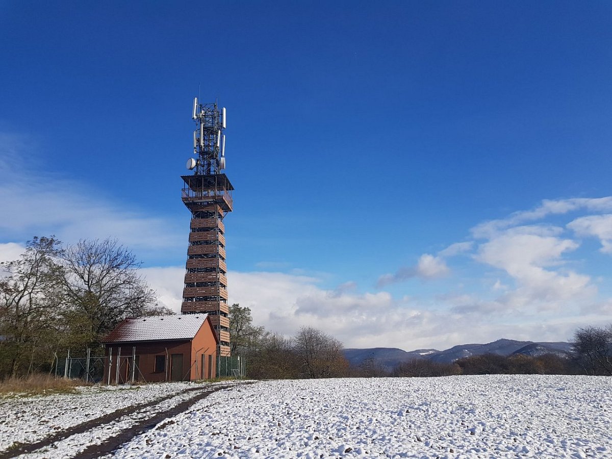 Radejčín - rozhledna (376&nbsp;m)