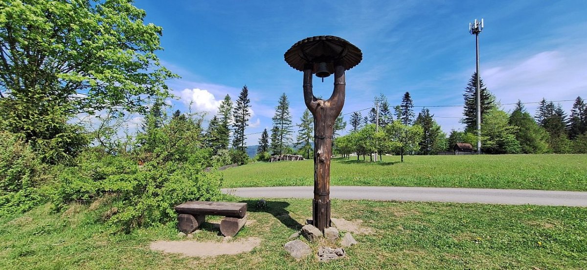 Zvonička u Komorovského Grúně (668 m)