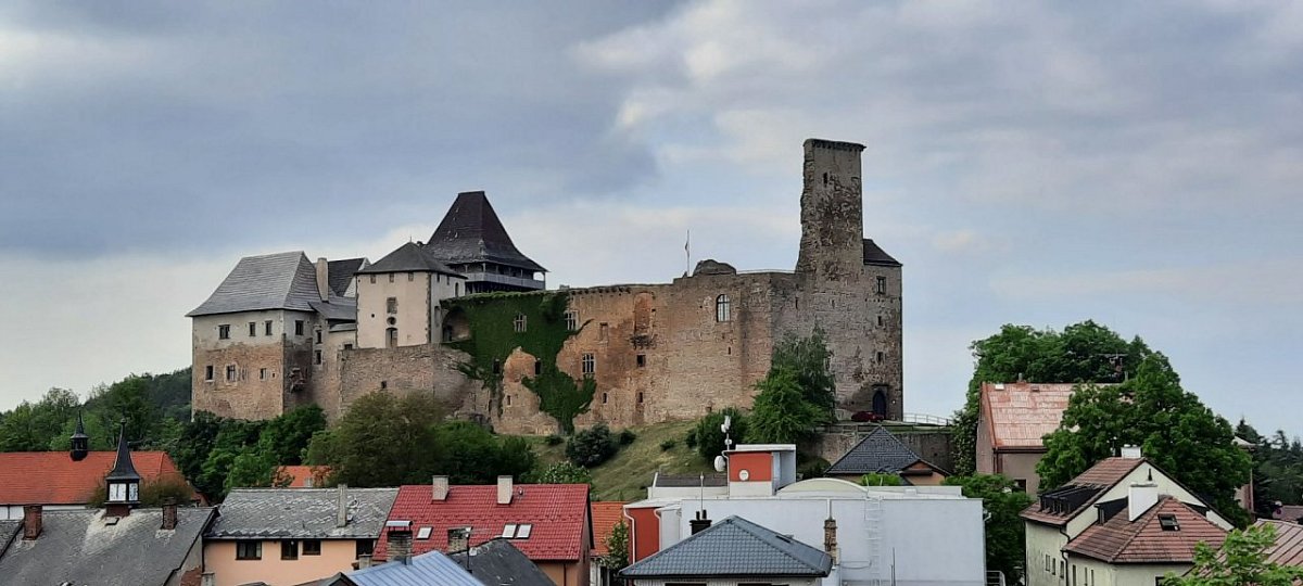 Lipnice nad Sázavou - hrad (602 m)