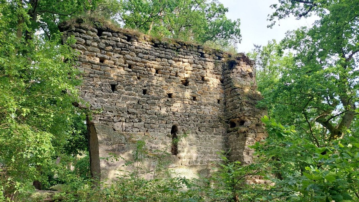 Vítkovec - zřícenina hradu (278&nbsp;m)