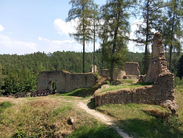 Pořešín - zřícenina