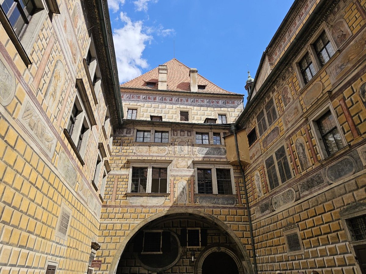 Český Krumlov - zámek (516&nbsp;m)