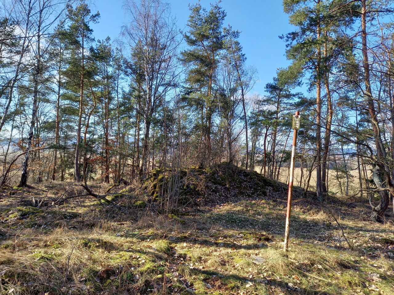 Kamenec (529 m) Podčeskoleská pahorkatina Horobraní